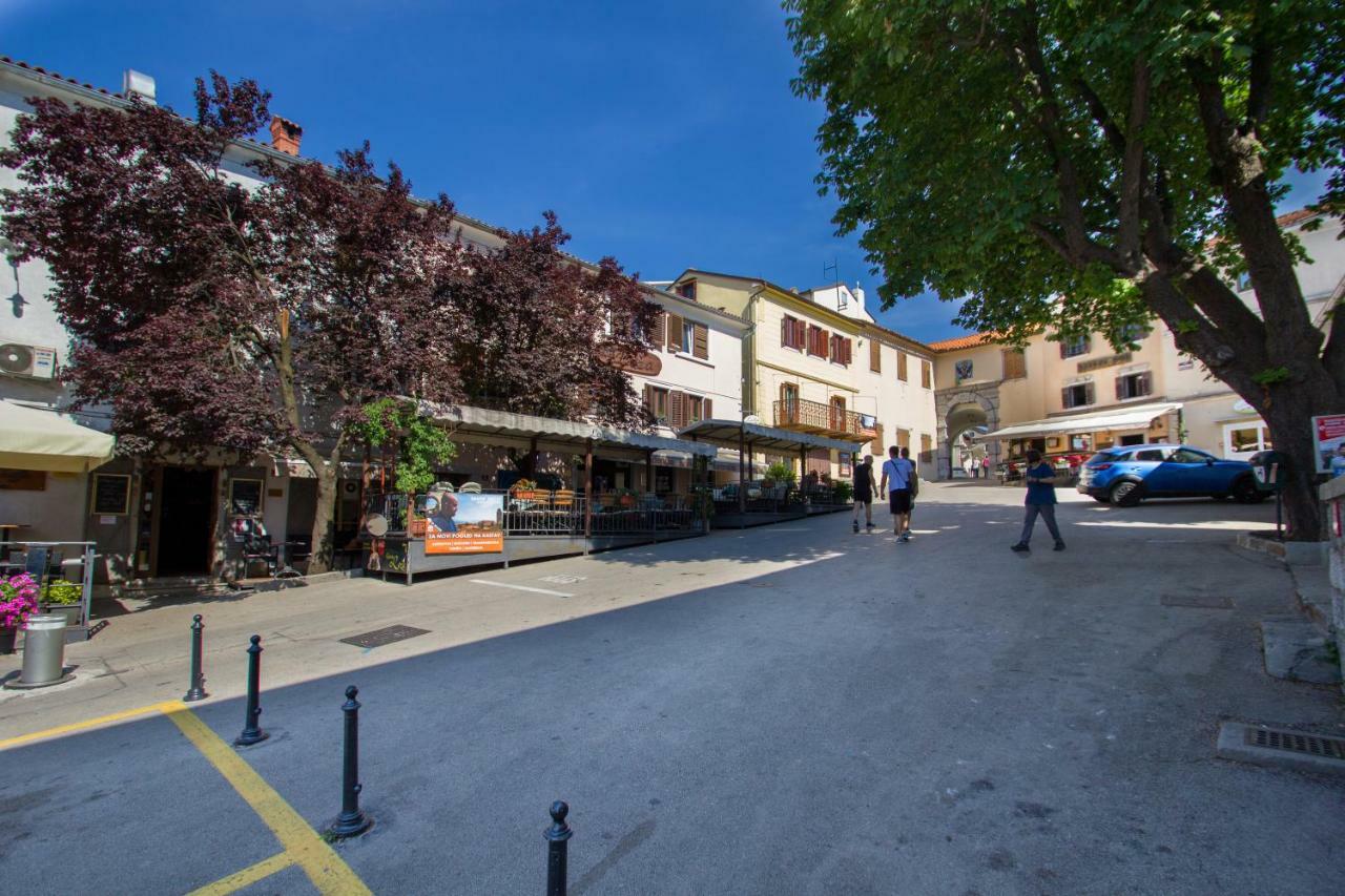 Apartments Villa Kastav In Old Town Center With Sea View And Parking Bagian luar foto