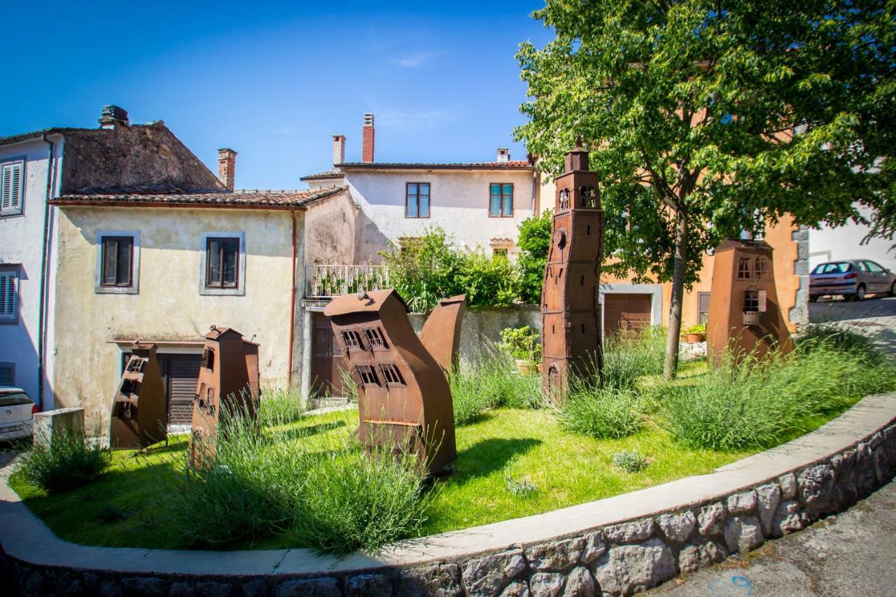 Apartments Villa Kastav In Old Town Center With Sea View And Parking Bagian luar foto